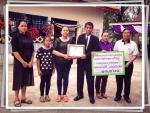 กองทุนหลักประกันสุขภาพเทศบาลตำบลแวงใหญ่ ขอมอบเกียรติบัตร และ